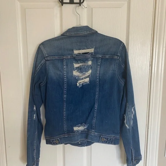 Forever 21 Distressed Denim Jacket - Picture 3 of 4